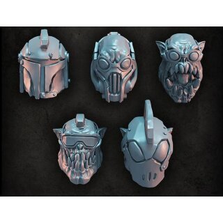 Rocket Orc Heads (5)