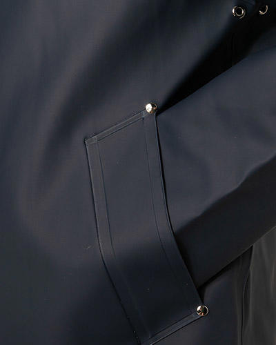 STUTTERHEIM, Regenmantel, PVC wasserdicht, navy