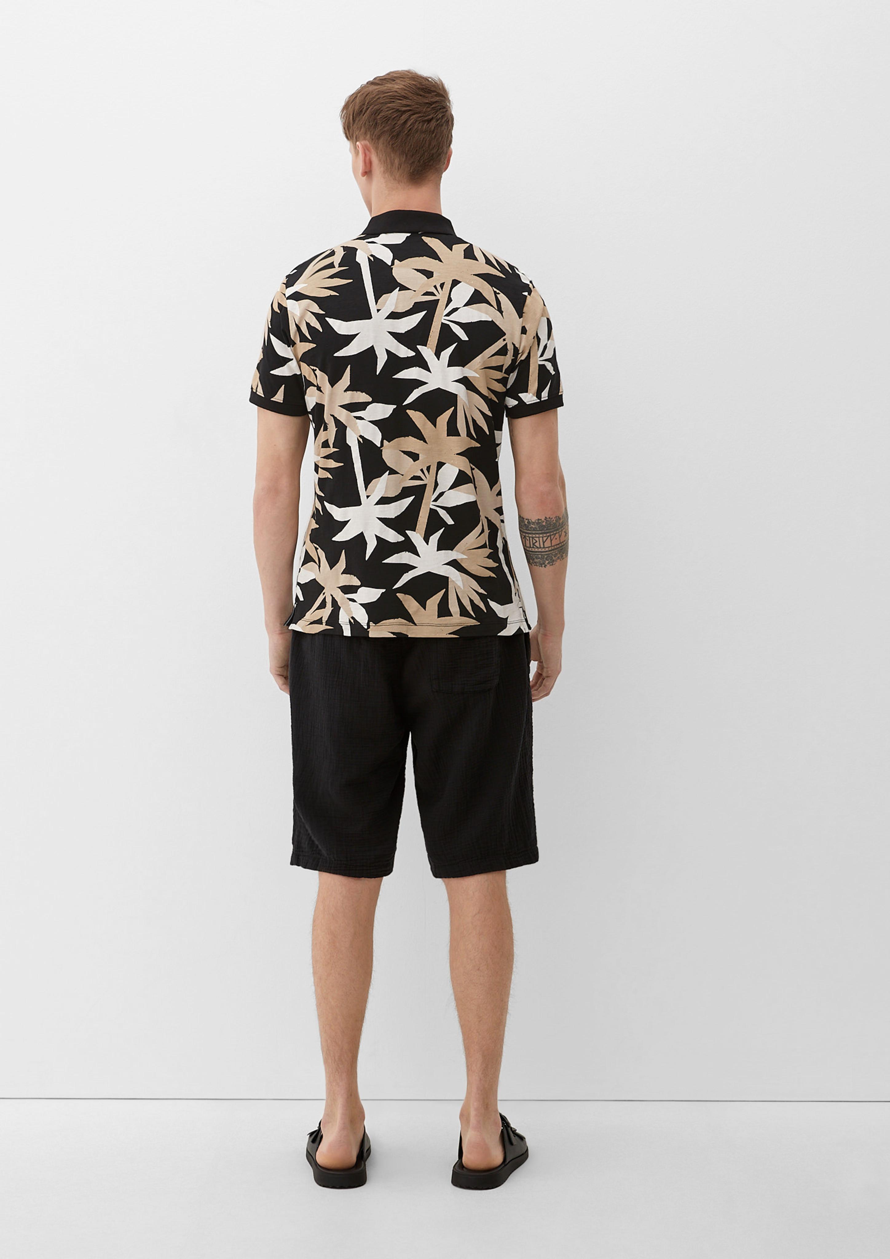 Poloshirt mit Allover-Print  2131471-99A2