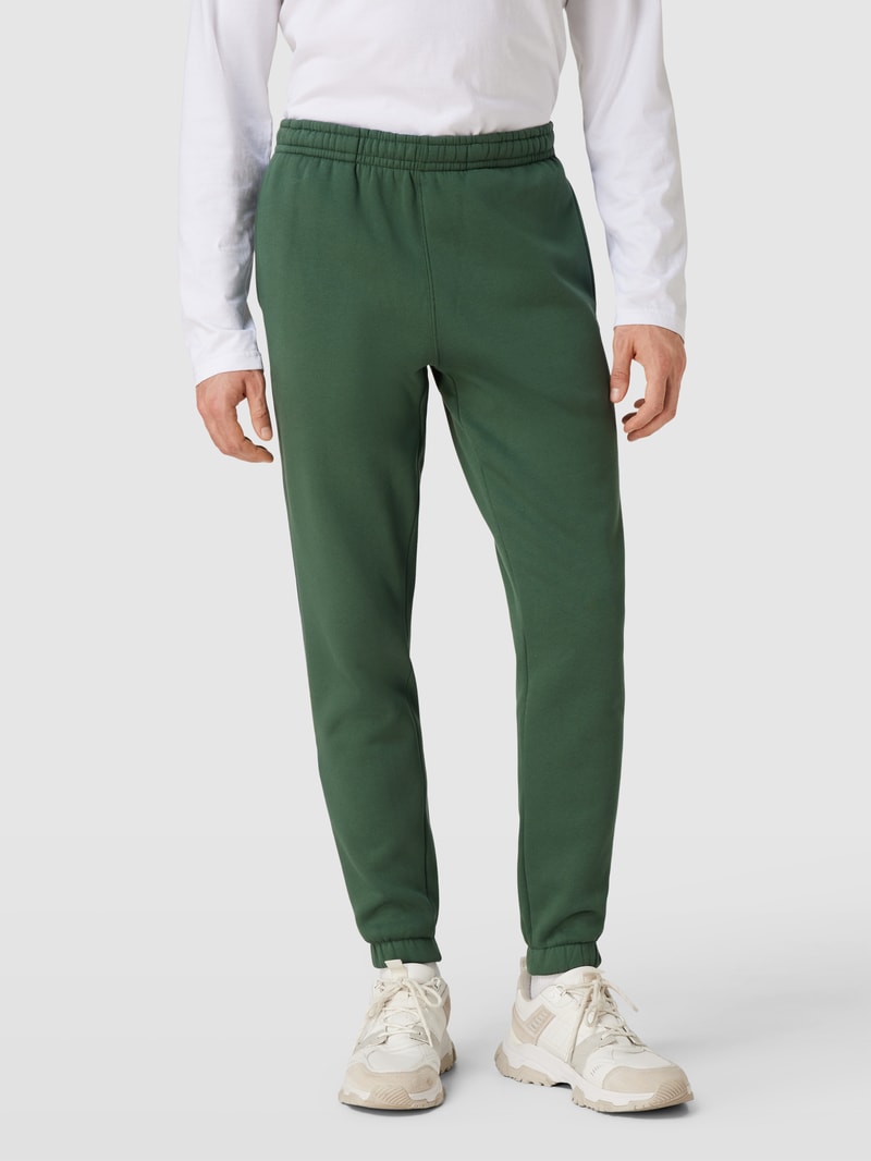 Sweatpants mit Label-Streifen Modell 'TAPE' in grün