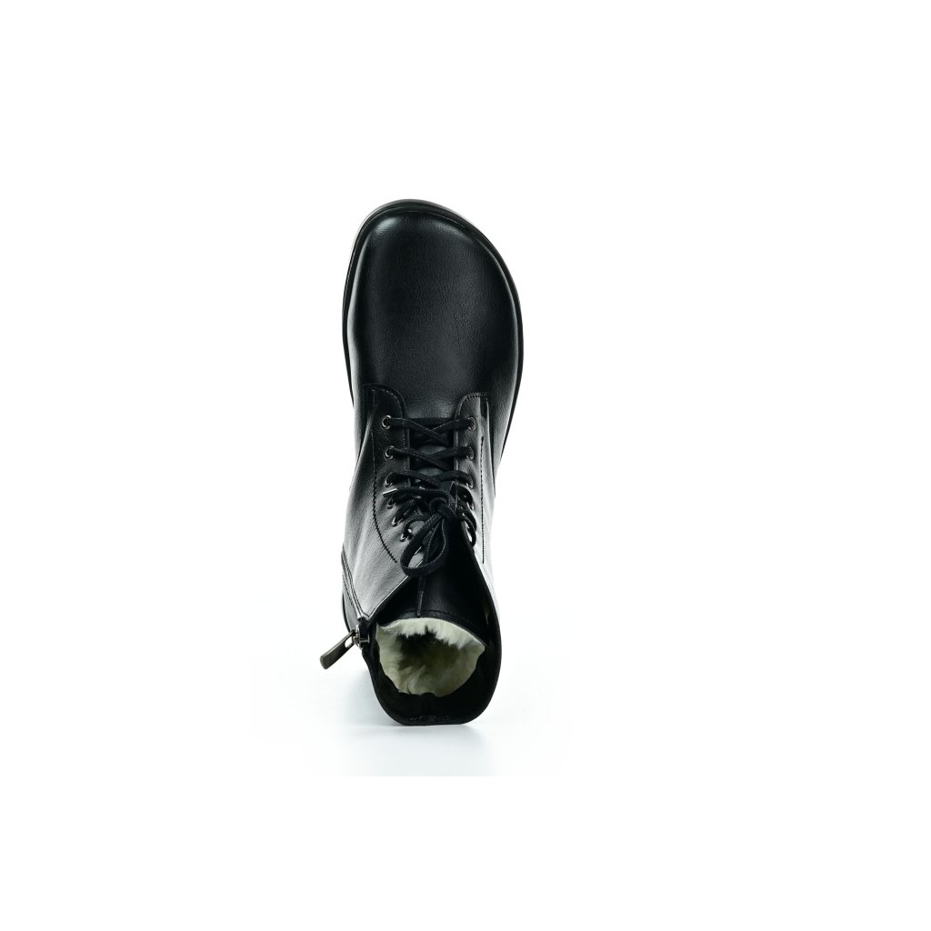 Peerko Zipper Black Barfußstiefeletten