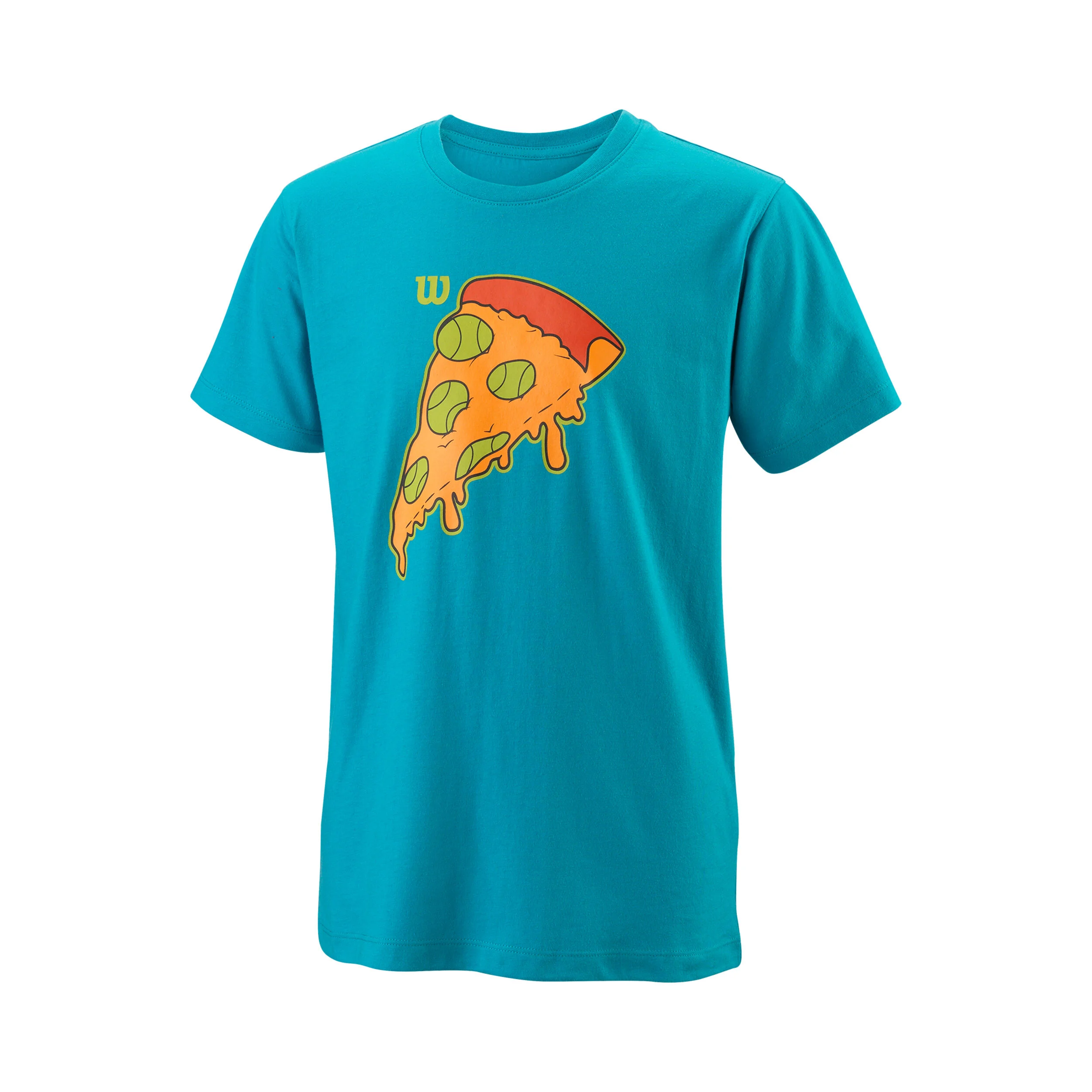 Slice Tech T-Shirt Jungen - Türkis, Orange