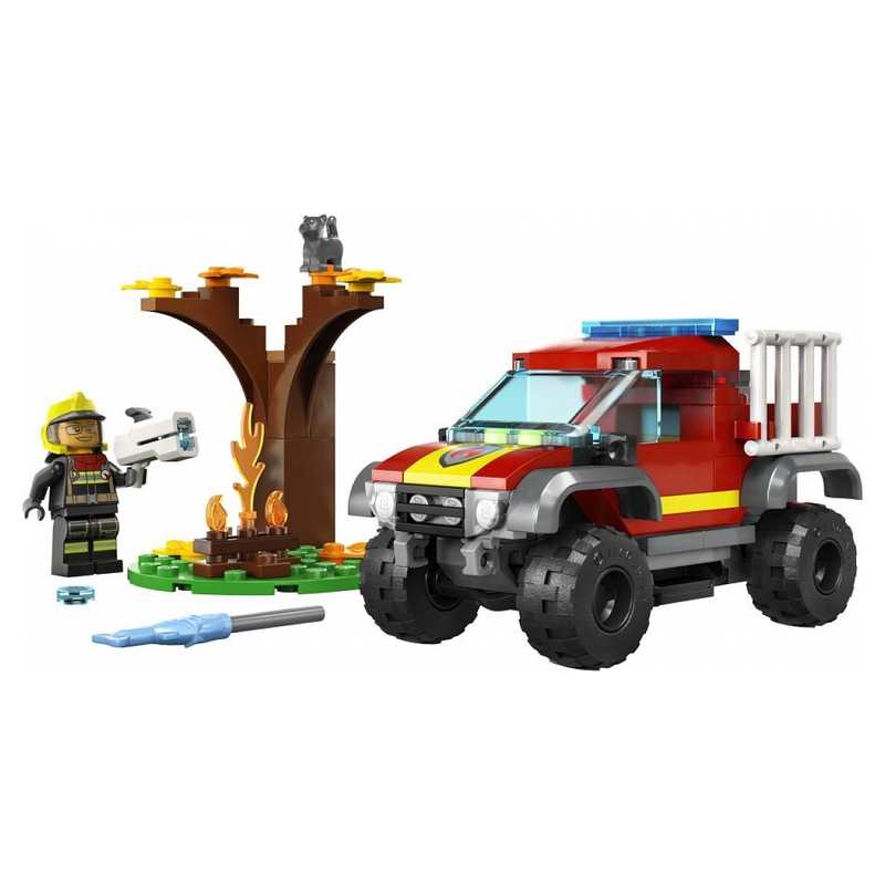 60393 Sauvetage en tout terrain des pompiers LEGO City