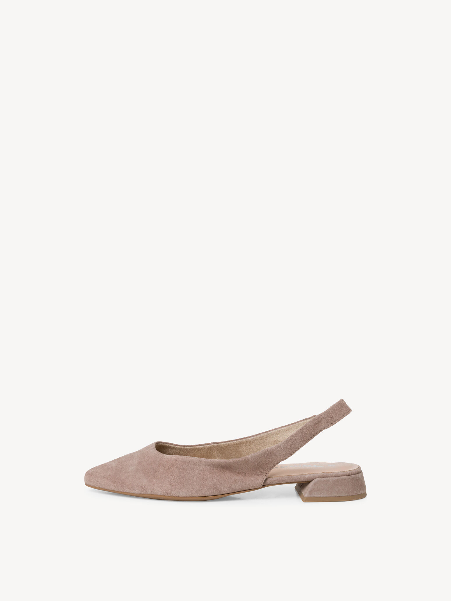 Escarpin en cuir - beige