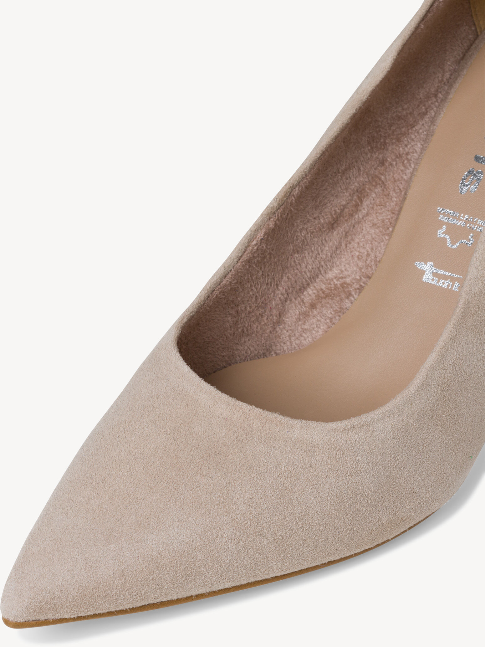 Escarpin en cuir - beige