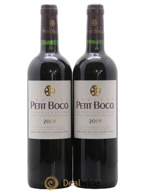 Château Petit Bocq Cru Bourgeois  2009 - Lot de 2 Bouteilles