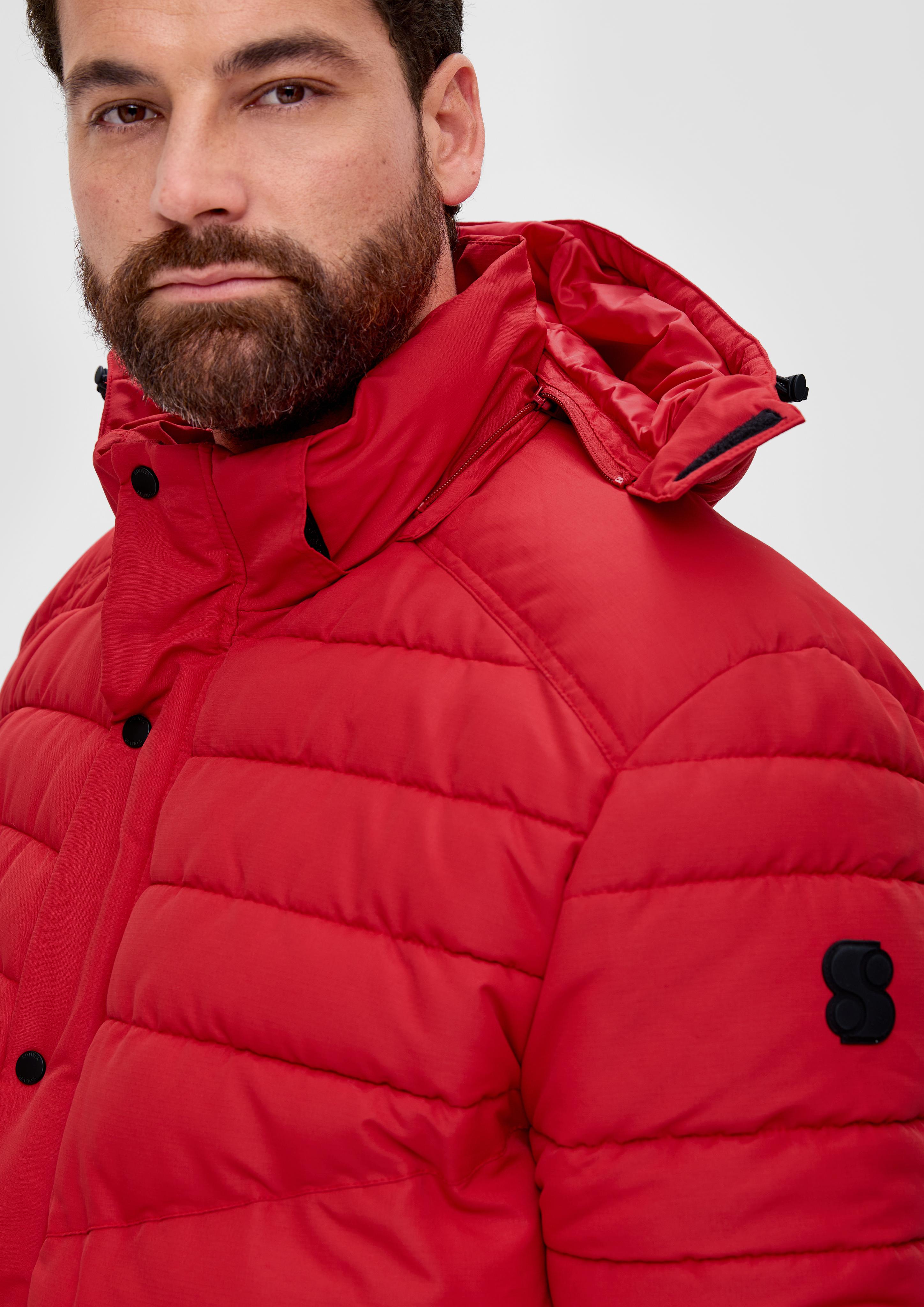 Sportive Steppjacke in strukturierter Qualität  2137154-3162