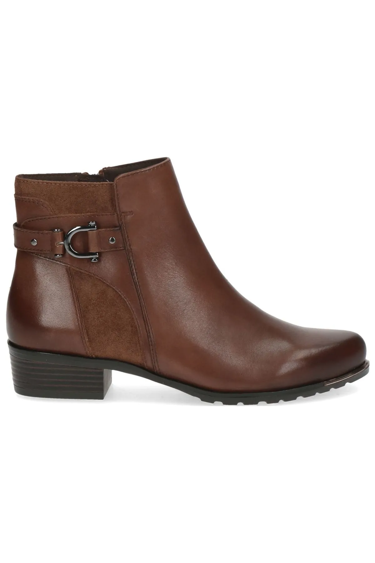 Caprice  Stiefelette - Braun - Blockabsatz