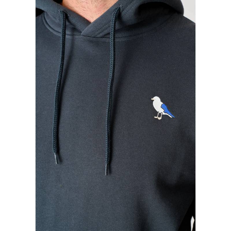 Cleptomanicx Hooded Embro Gull 2 Kapuzenshirt Herren
