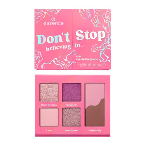 Essence Don't Stop Believing In…Mini Oogschaduw Palette 5 γραμμαρίων
