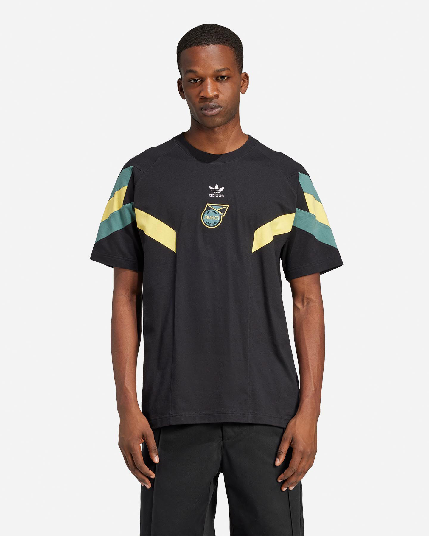 Abbigliamento Calcio Ufficiale Adidas Jamaica 24-25 Og M IN5566