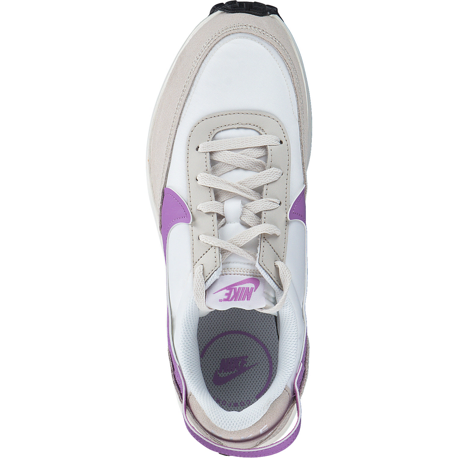 Nike Waffle Debut DH9523, Sneakers Low, Damen, white/rush fuchsia-lt orewood