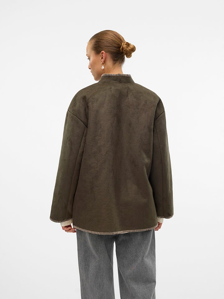 Vero Moda Übergangsjacke in Braun günstig kaufen