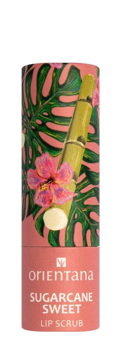 Orientana natūralus lūpų šveitiklis „Sugarcane Sweet 4“,