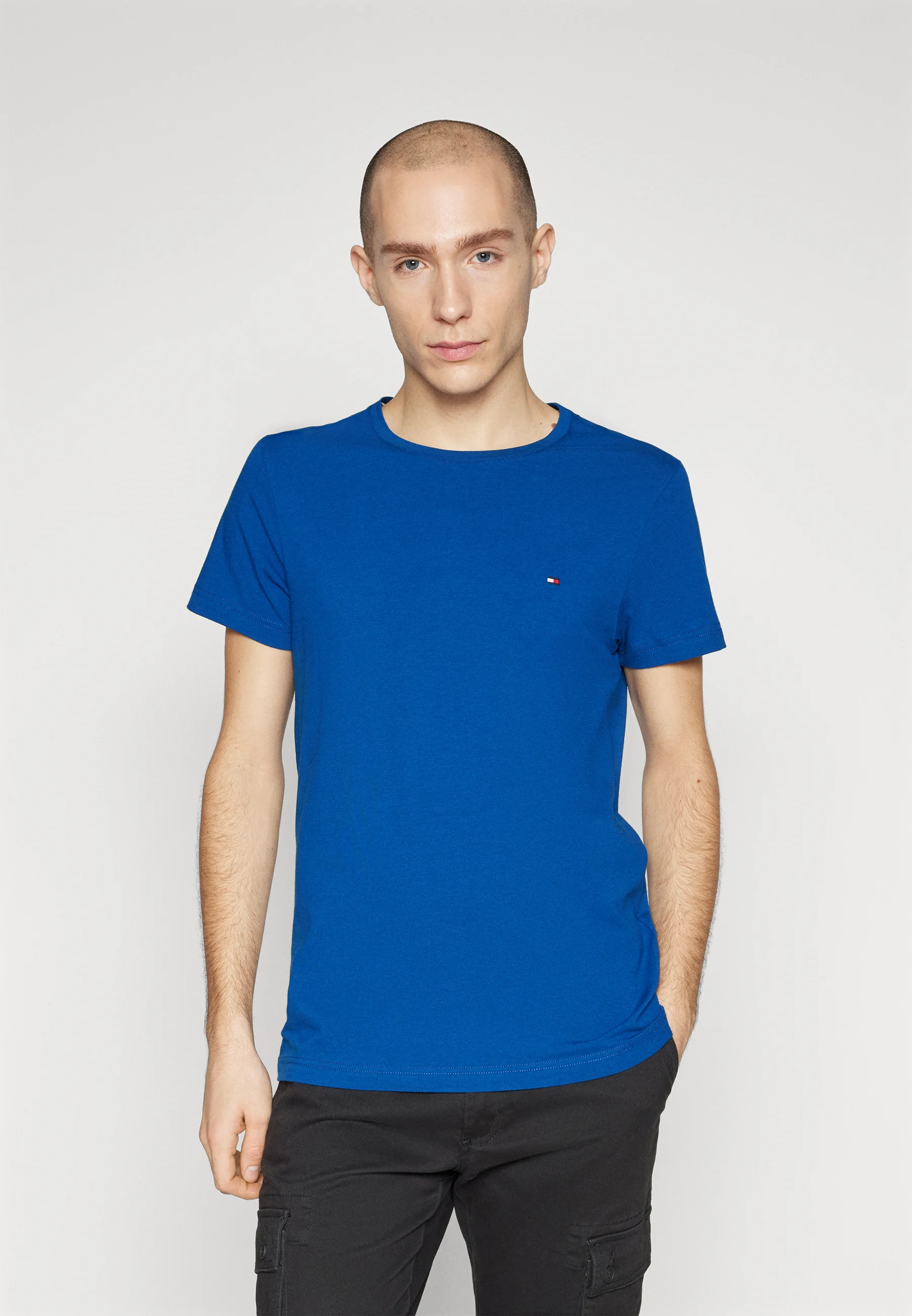 Tommy Hilfiger STRETCH SLIM FIT TEE - Camiseta básica