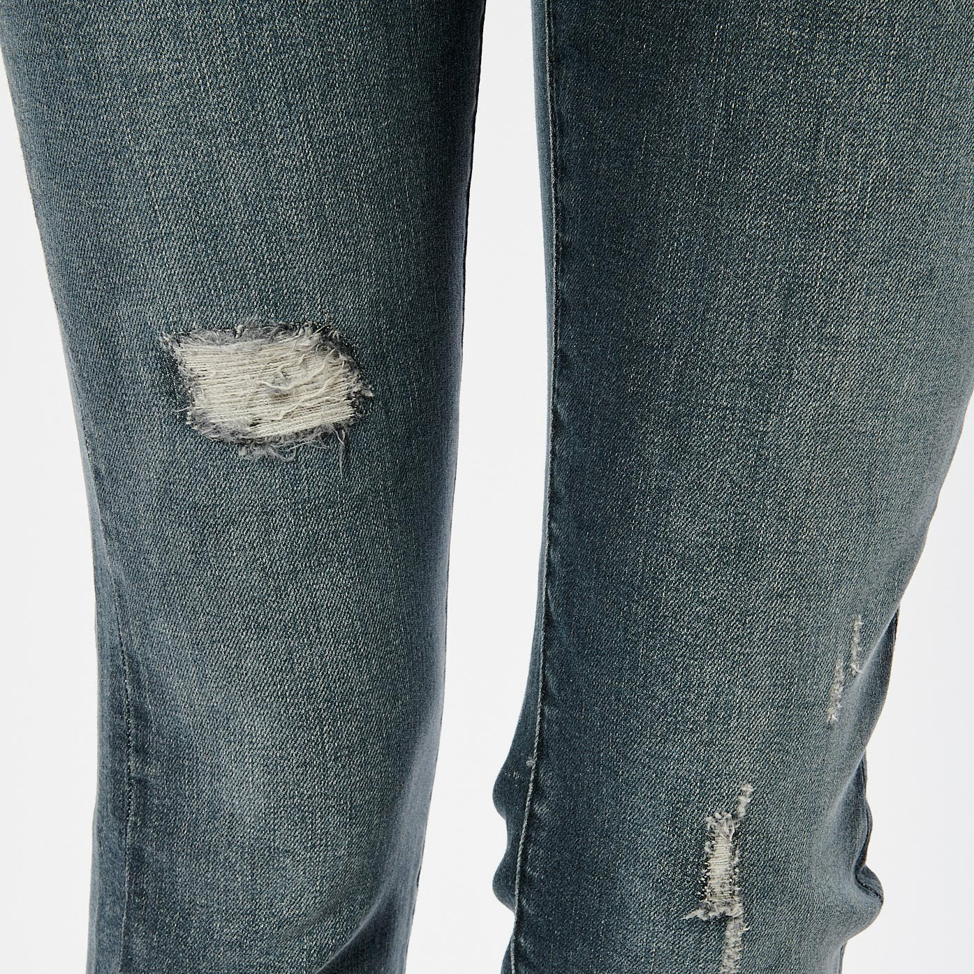 FLORE  Jean slim gris femme
