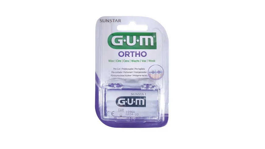 GUM ORTHO Wachs
