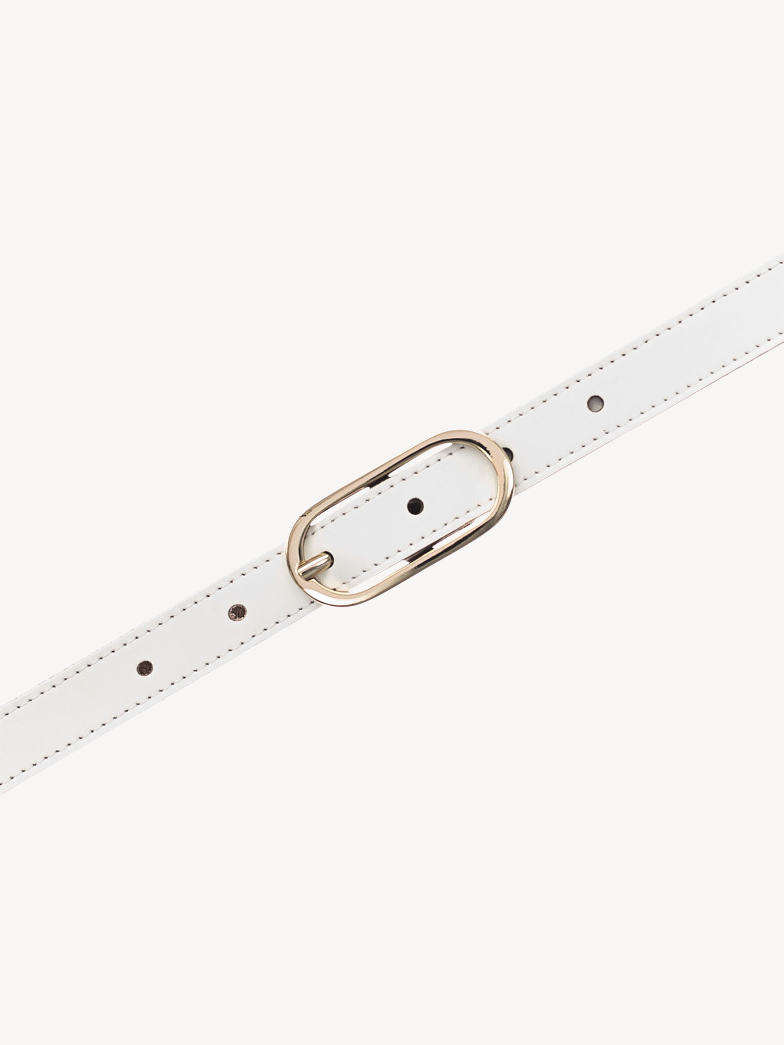 Ceinture en cuir - blanc