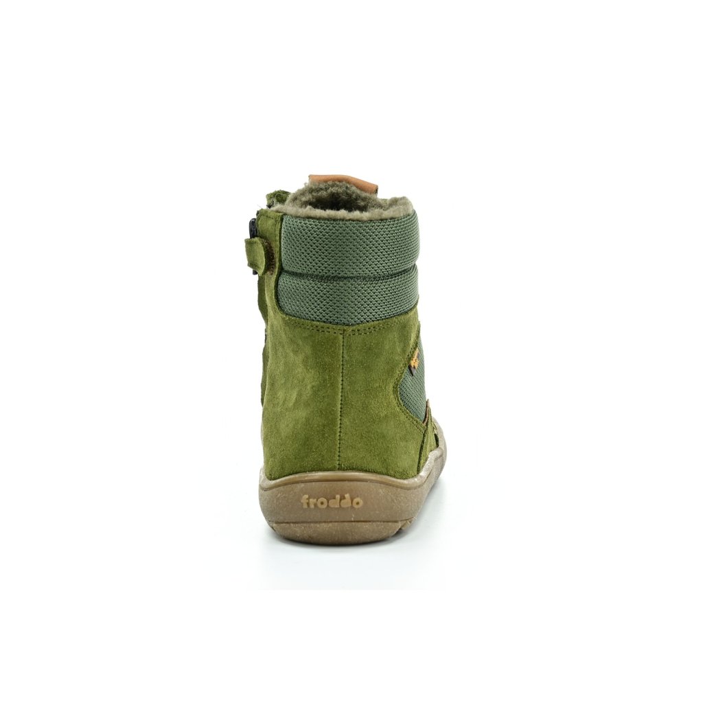 Froddo G3160234-3 Olive AD Winterbarfußschuhe