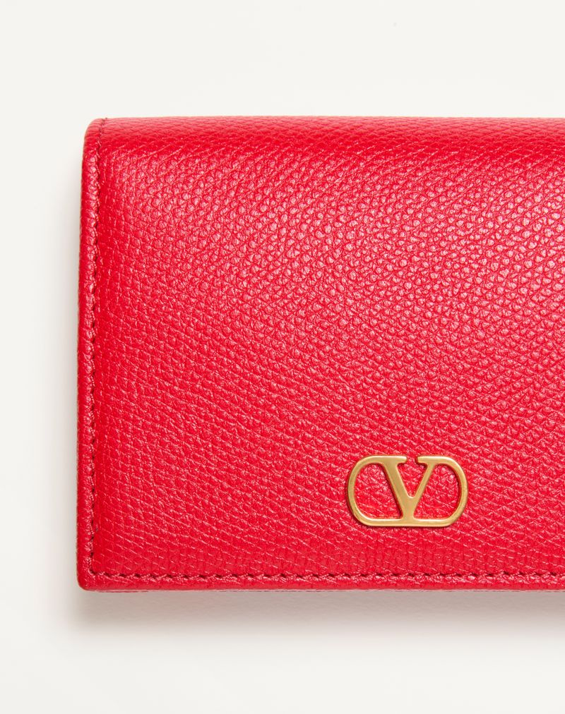 VLogo Signature Wallet i kornet kalveskind