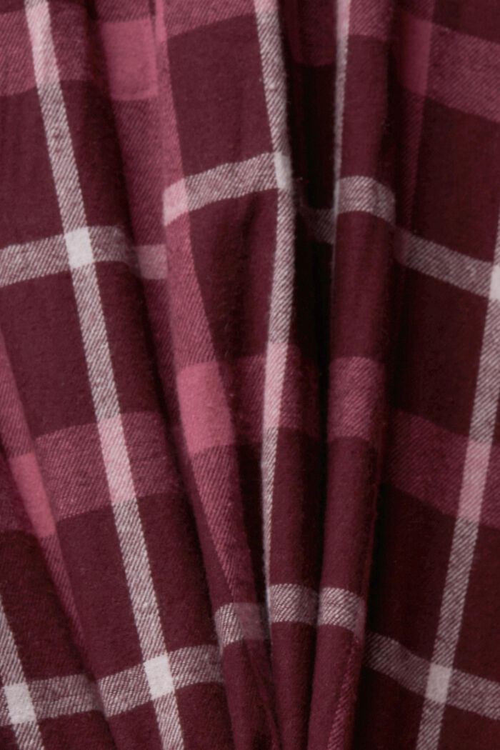 Pyjama-Set aus kariertem Flanell