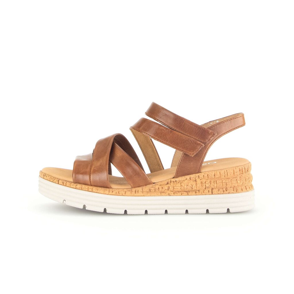 Gabor comfort Keilsandalette braun
