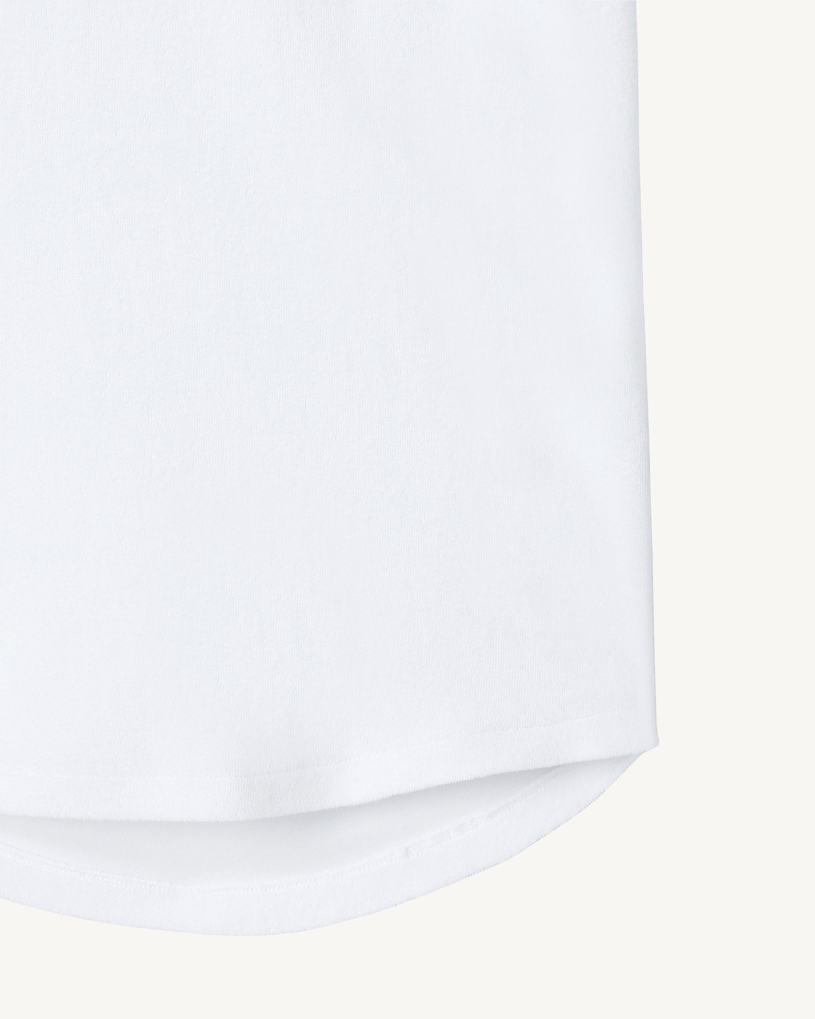 Robe éponge Blanc Meg