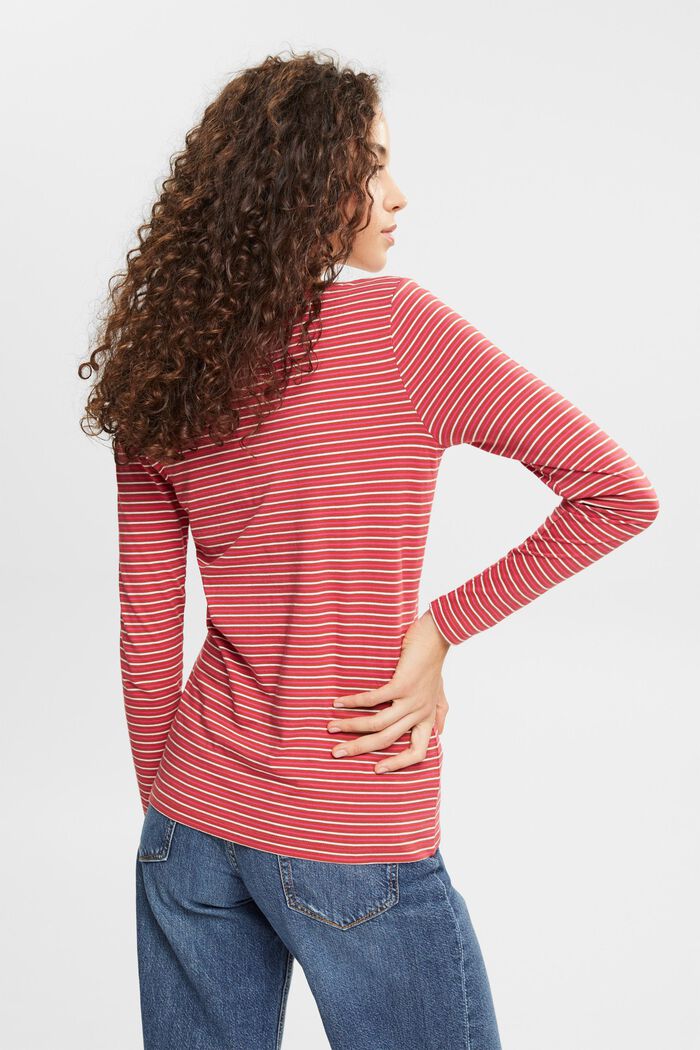 Longsleeve mit Streifenmuster
