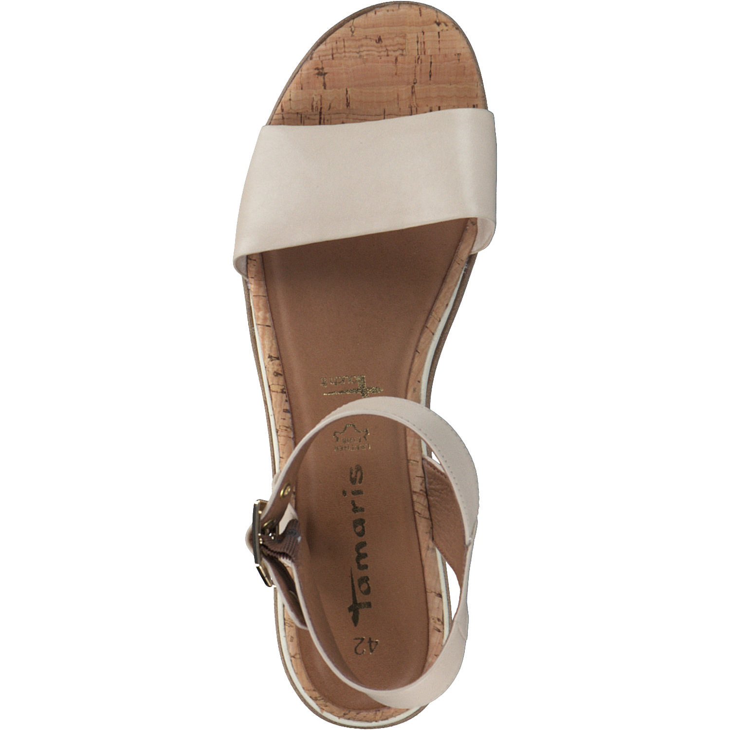 Tamaris 28222, Klassische Sandalen, Damen, Beige