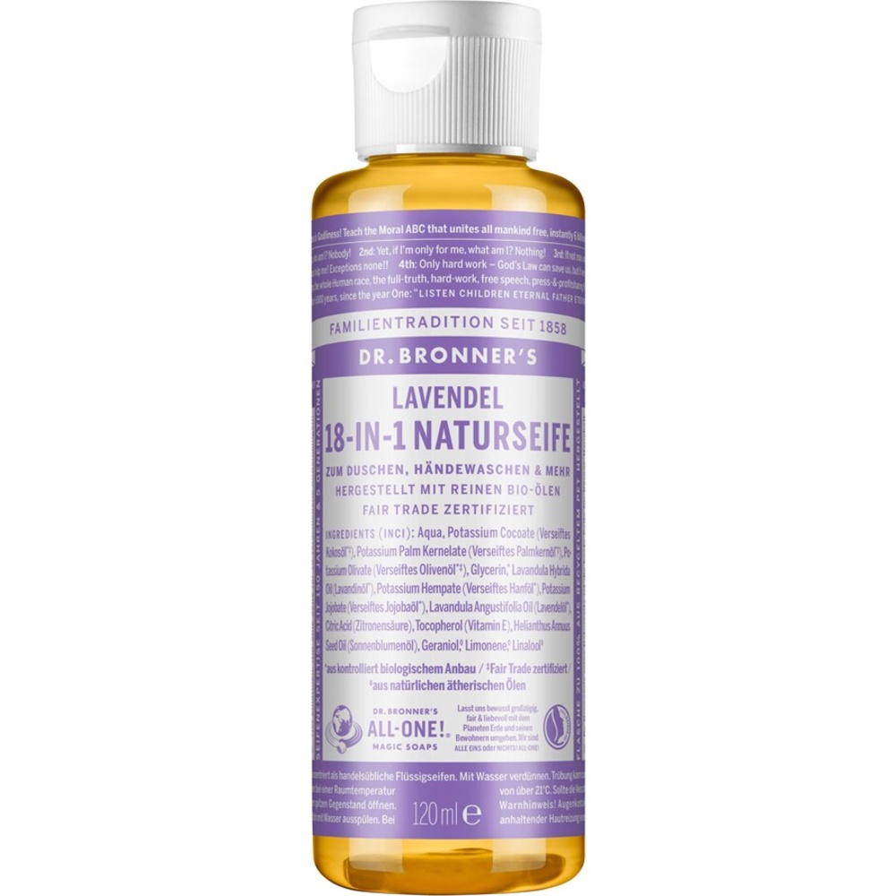 dr. bronners Lavender 18-in-1 Natural Soap soin du corps