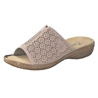 Rieker Pantolette in rosa