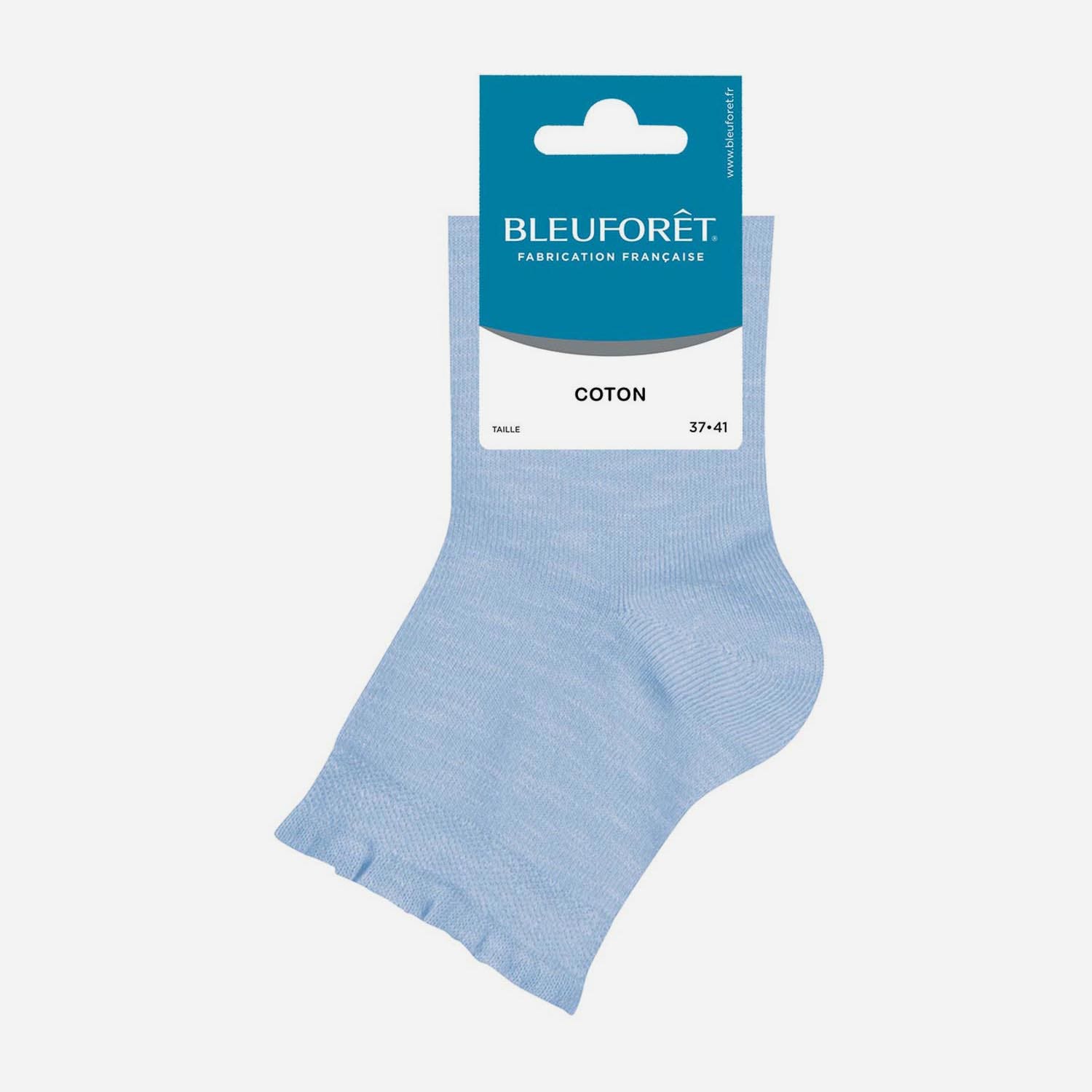 Chaussettes BLEUFORET ciel à bords froufrous Pointure 37-41