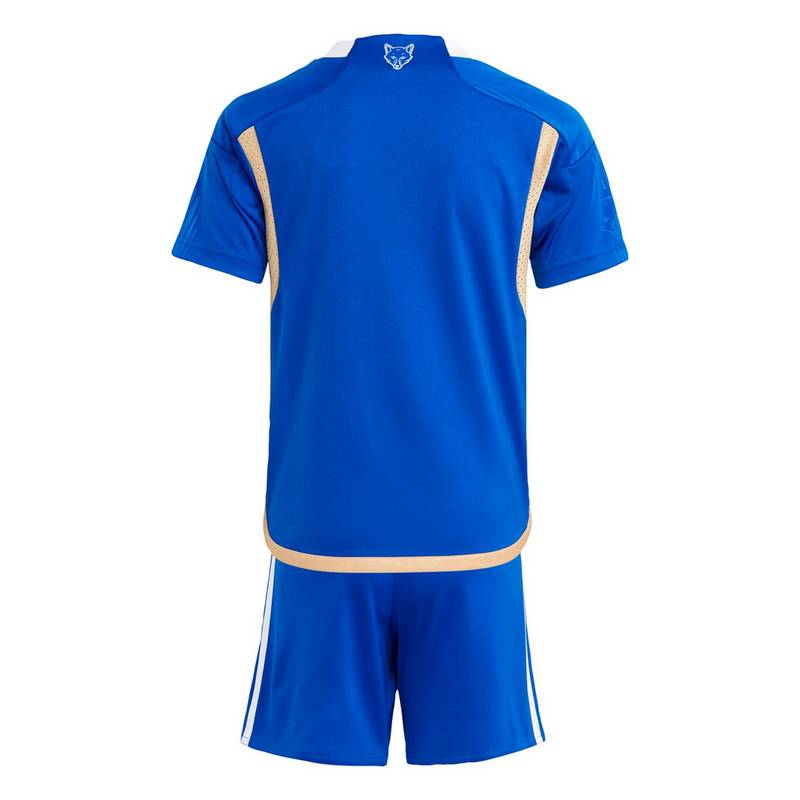 adidas Leicester City 23/24 Mini-Heimausrüstung Trikot Kinder