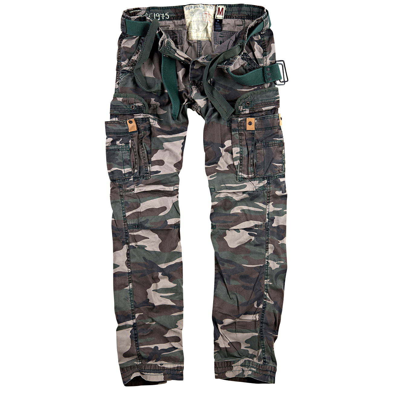 Surplus Herren Vintage Trousers Premium (woodland)