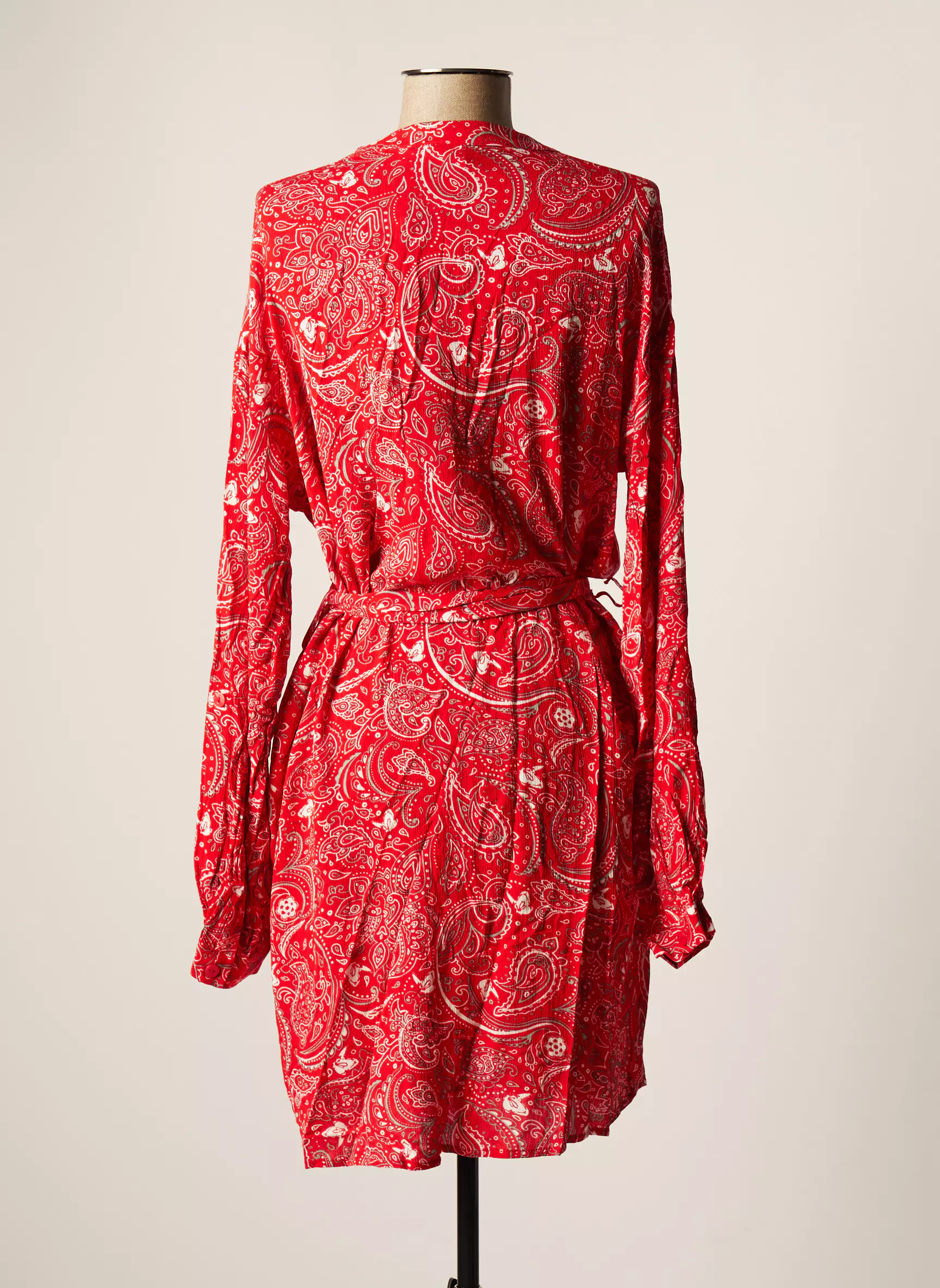 Vila Robes Mi Longues Femme couleur rouge