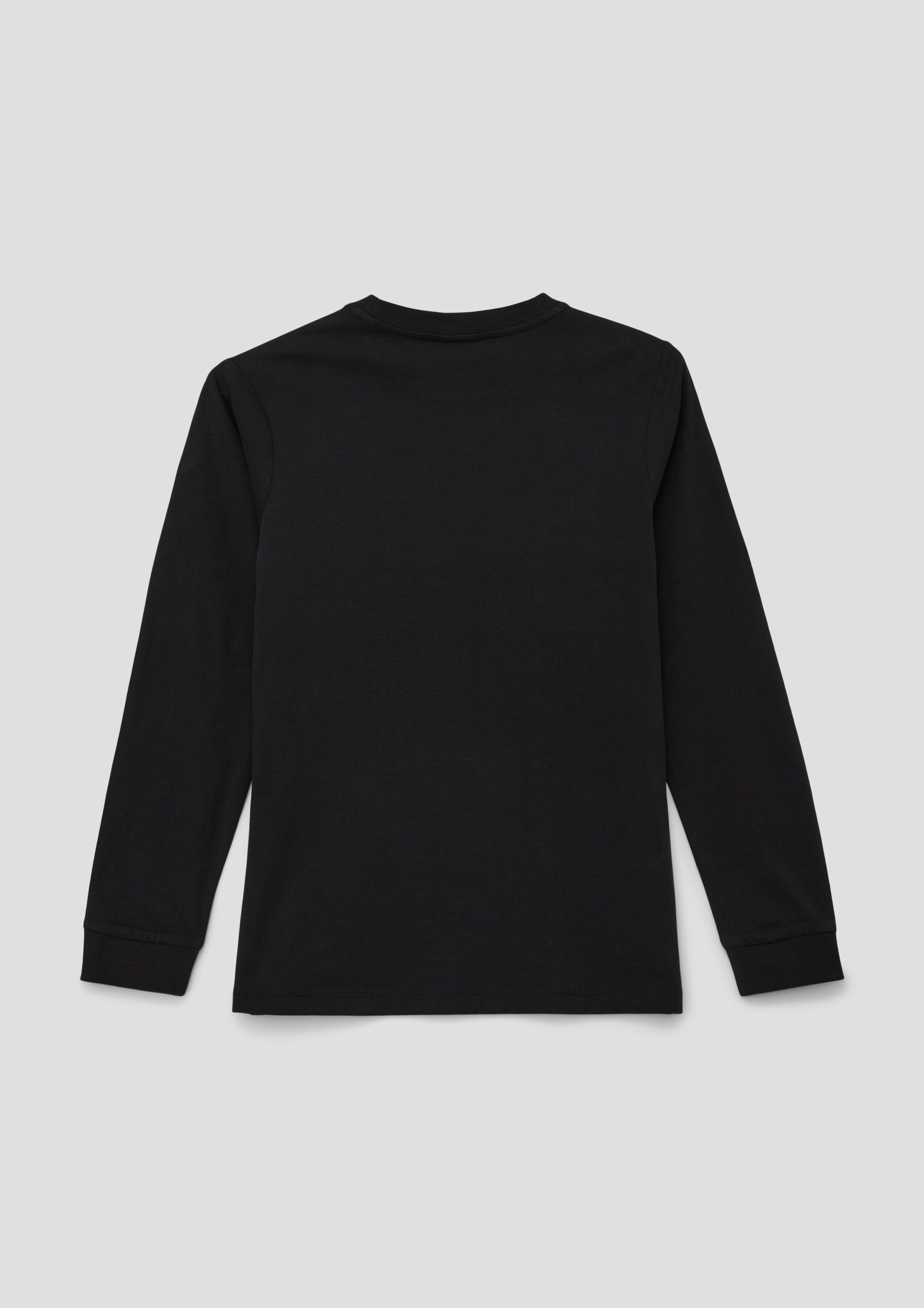 Longsleeve mit Frontprint  2134041-9999