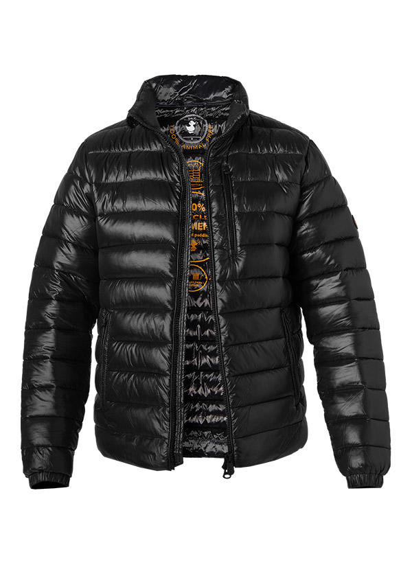 SAVE THE DUCK, Steppjacke, Mikrofaser PLUMTECH®, schwarz