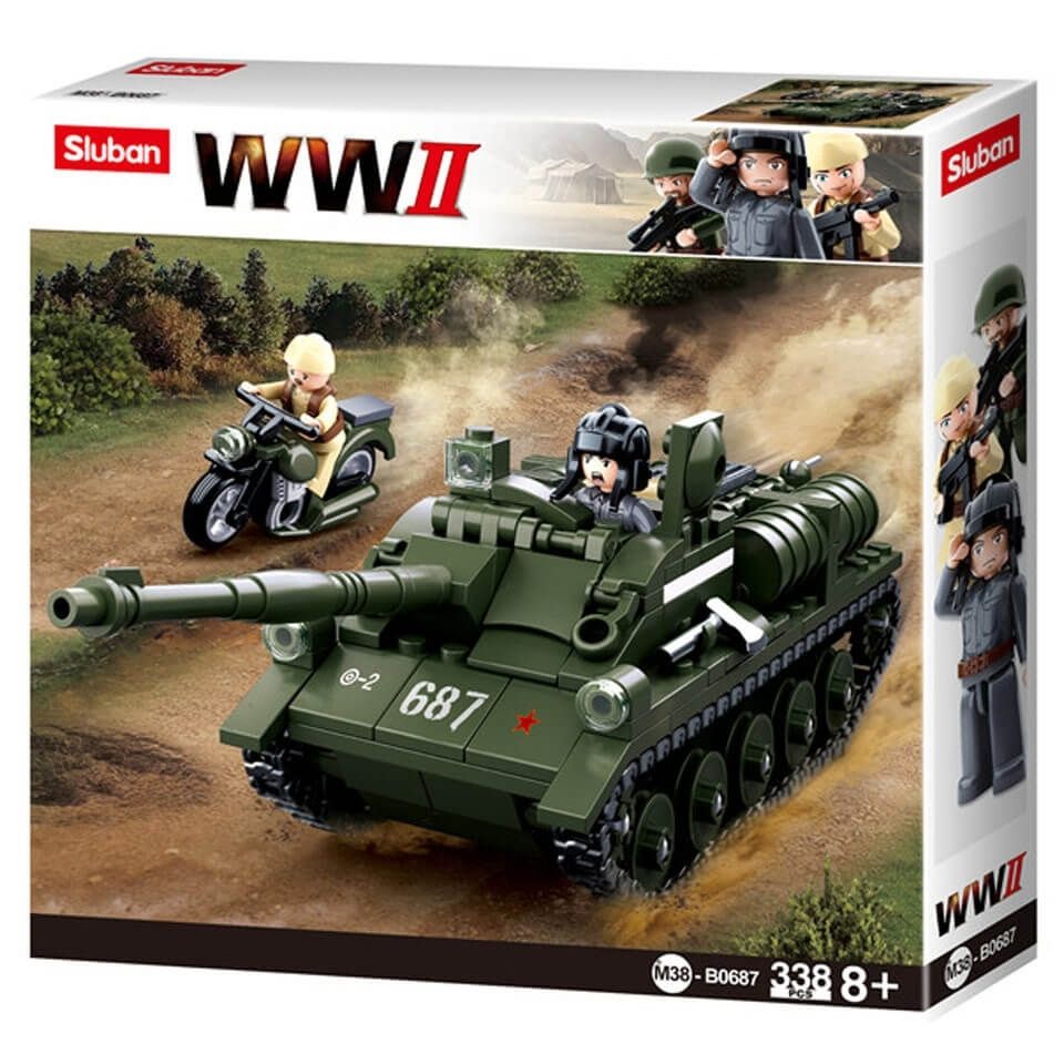 Panzerzerstörer WWII Bausteine Set M38-B0687