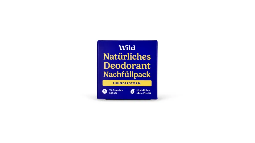 Wild Deodorant Thunderstorm Nachfüllung 40 g
