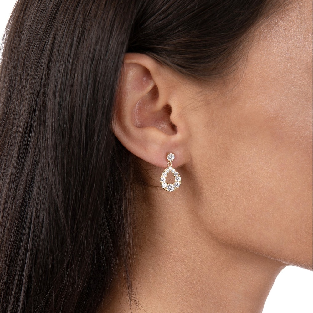 FAVS Boucles d'oreilles 375 Or jaune Boucles d'oreilles