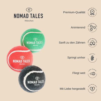 Nomad Tales Bloom Tennisball-Set