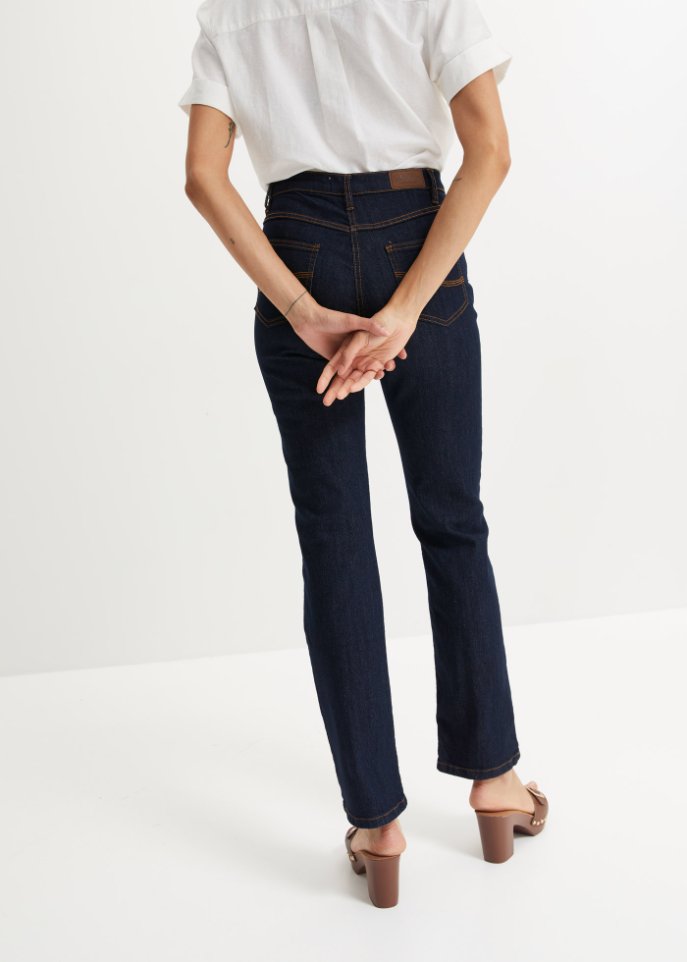 Komfort-Stretch-Jeans, Straight