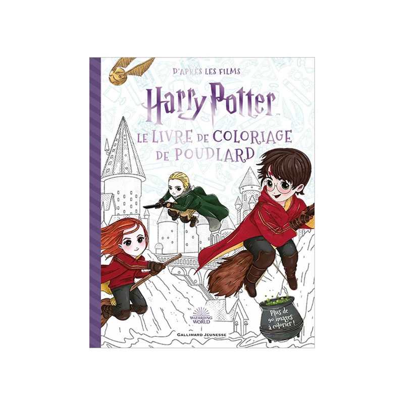 Livre Le Livre de coloriage de Poudlard, Harry Potter - Gallimard Jeunesse