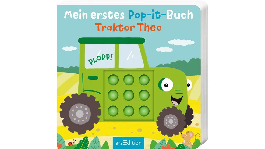 Mein erstes Pop-it-Buch – Traktor Theo - Plopp!