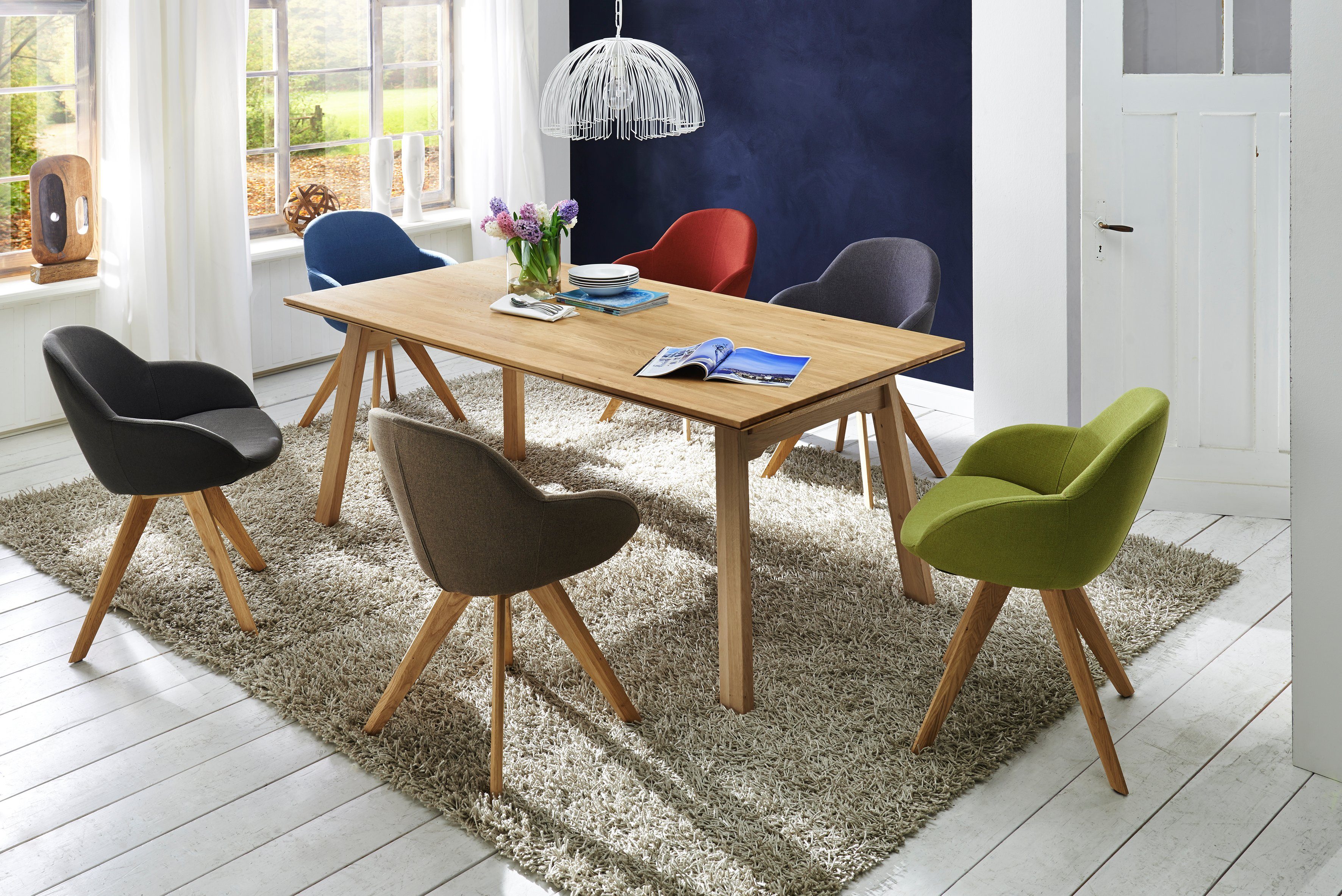 NIEHOFF SITZMÖBEL Schalenstuhl Coppa (2 St), 2er Set, verschiedene Farbvarianten und Funktionen, Sitzhöhe 48 cm