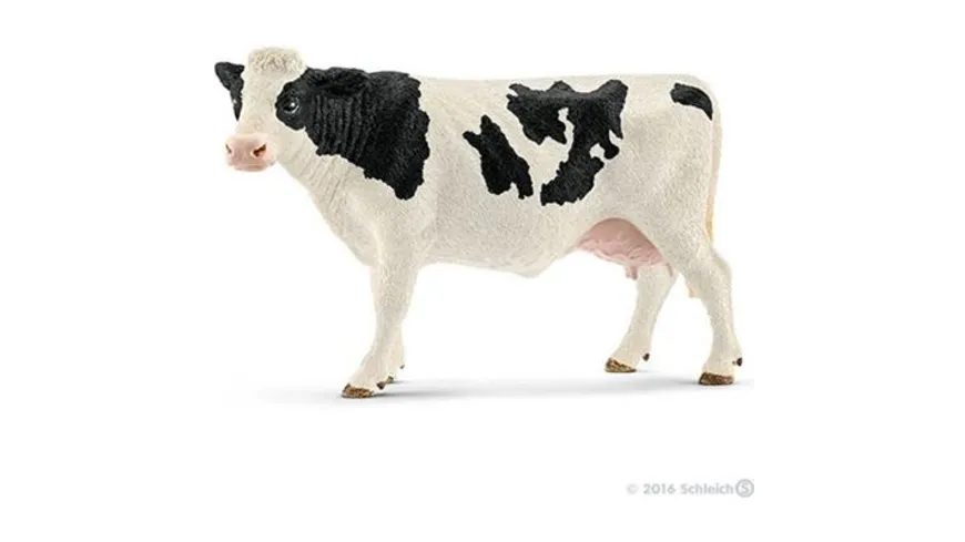 Schleich 13797 - Farm World - Bauernhoftiere - Kuh Schwarzbunt