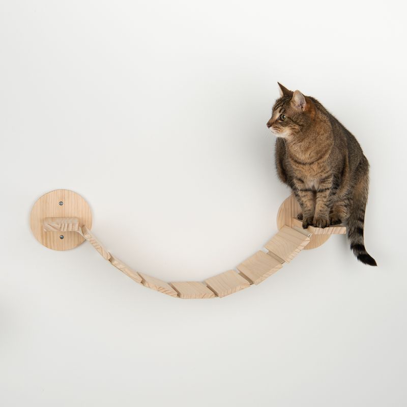 Modern Living Kratzmöbel - Katzen Parkour zur Wandmontage | bitiba