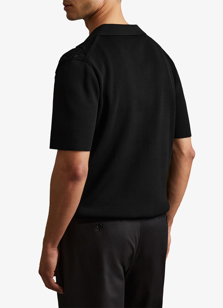 Cămașă tricotată cu imprimeu Reiss Harley Classic Fit