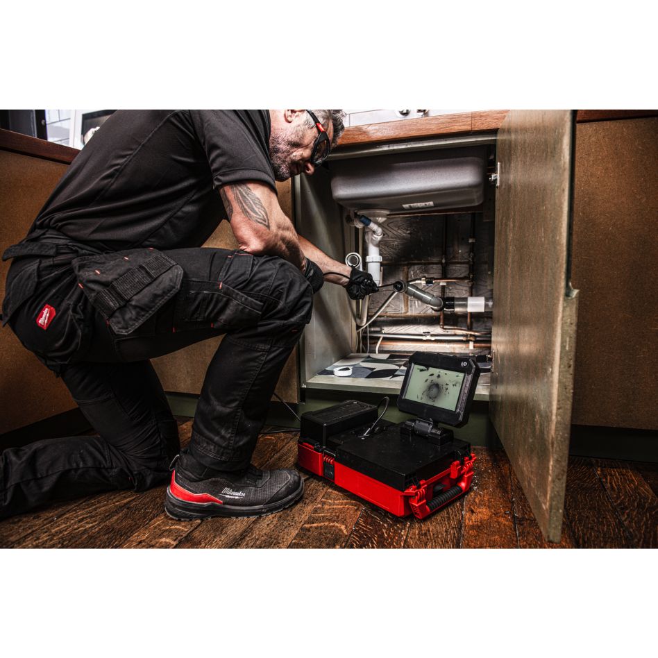 Milwaukee 4933498371 Κάμερα επιθεώρησης αποχέτευσης μπαταρίας M12 PACKOUT 23m Κάμερα HD 18mm χωρίς μπαταρία και φορτιστή σε κουτί