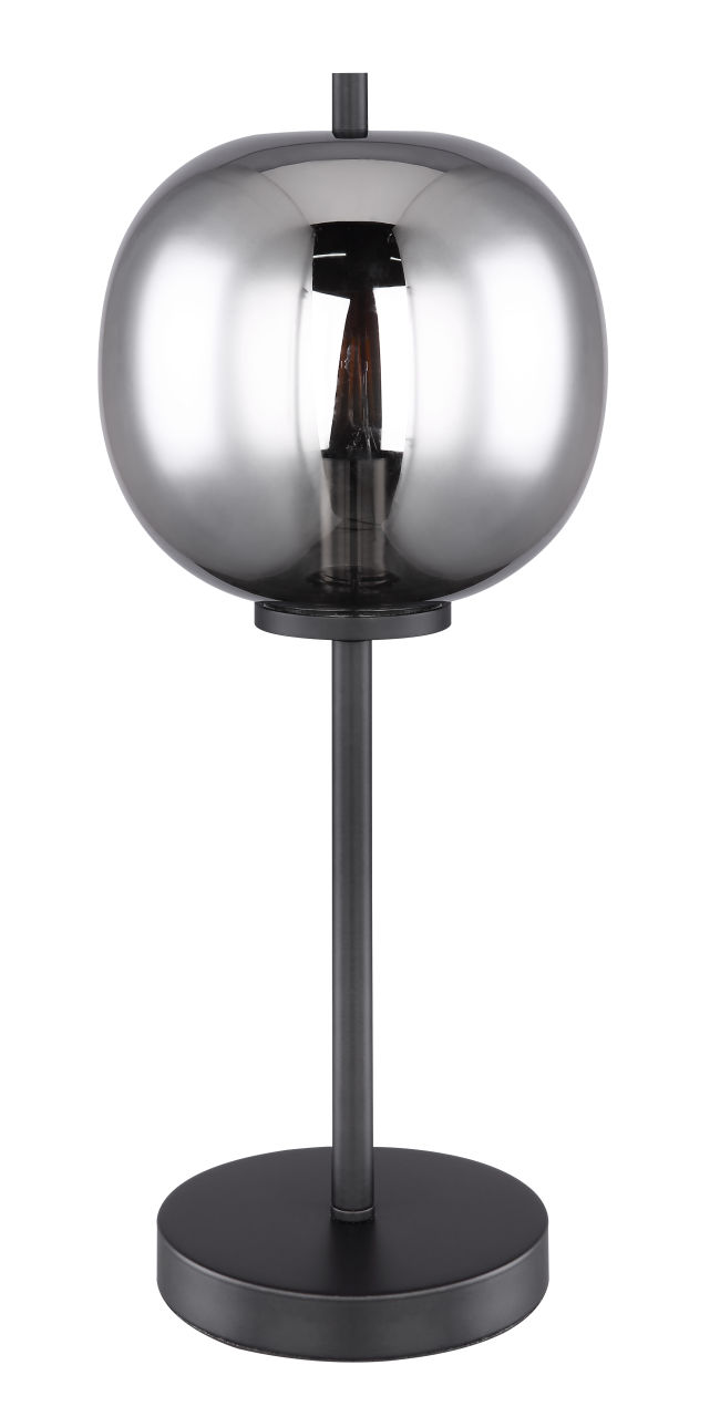 Globo Lighting - BLACKY - Tischleuchte Metall schwarz, 1x E14